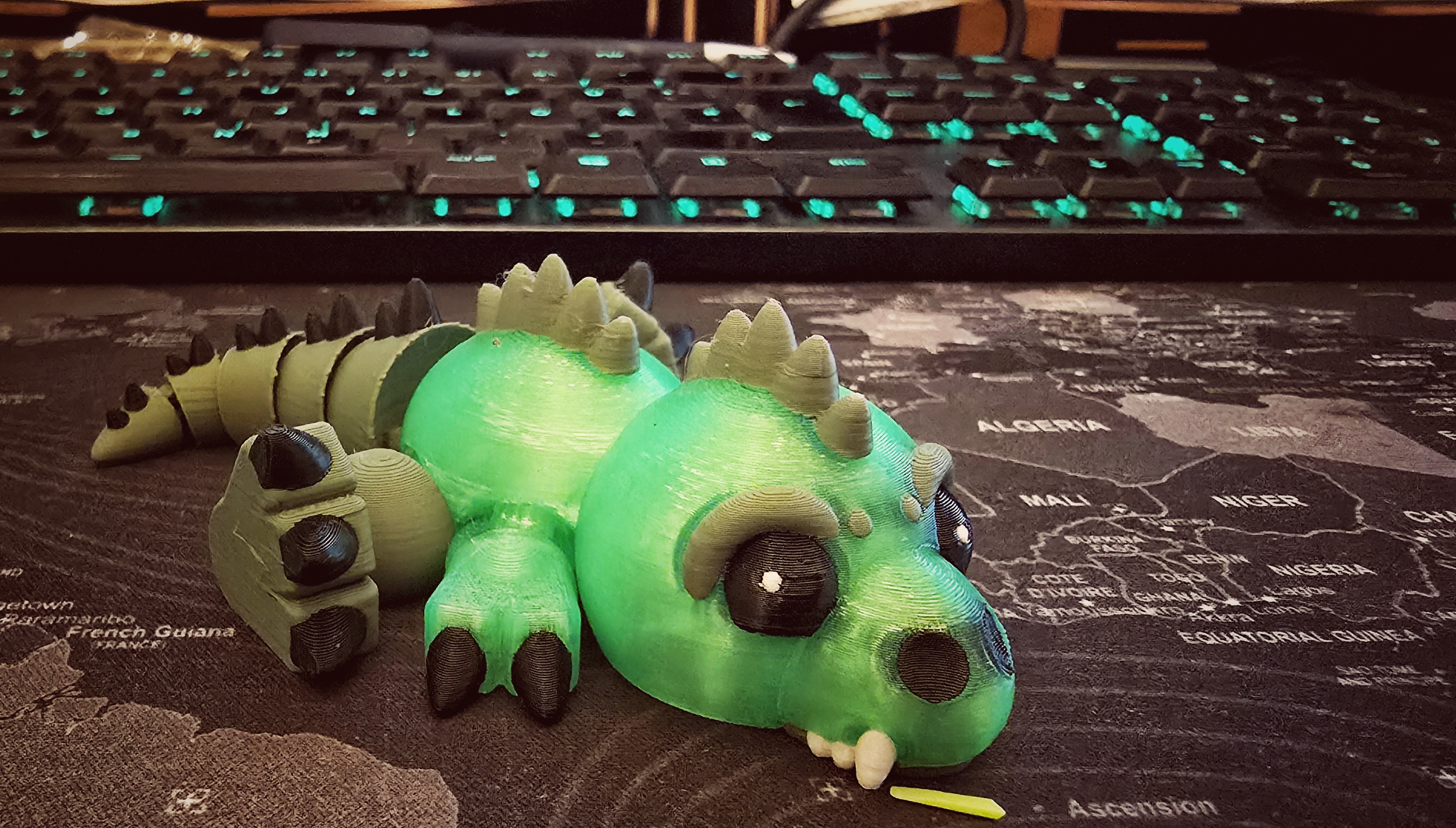 3D gedruckter Drache