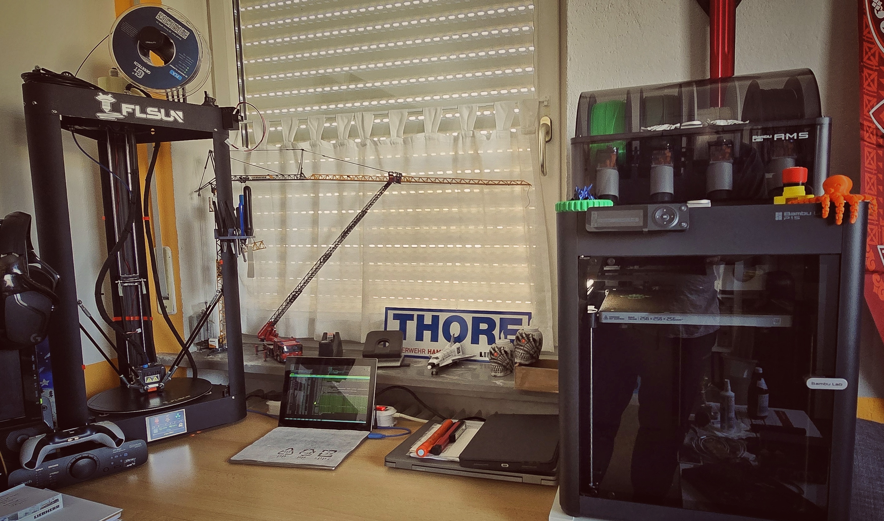 3D Drucker Setup f&uuml;r das Projekt